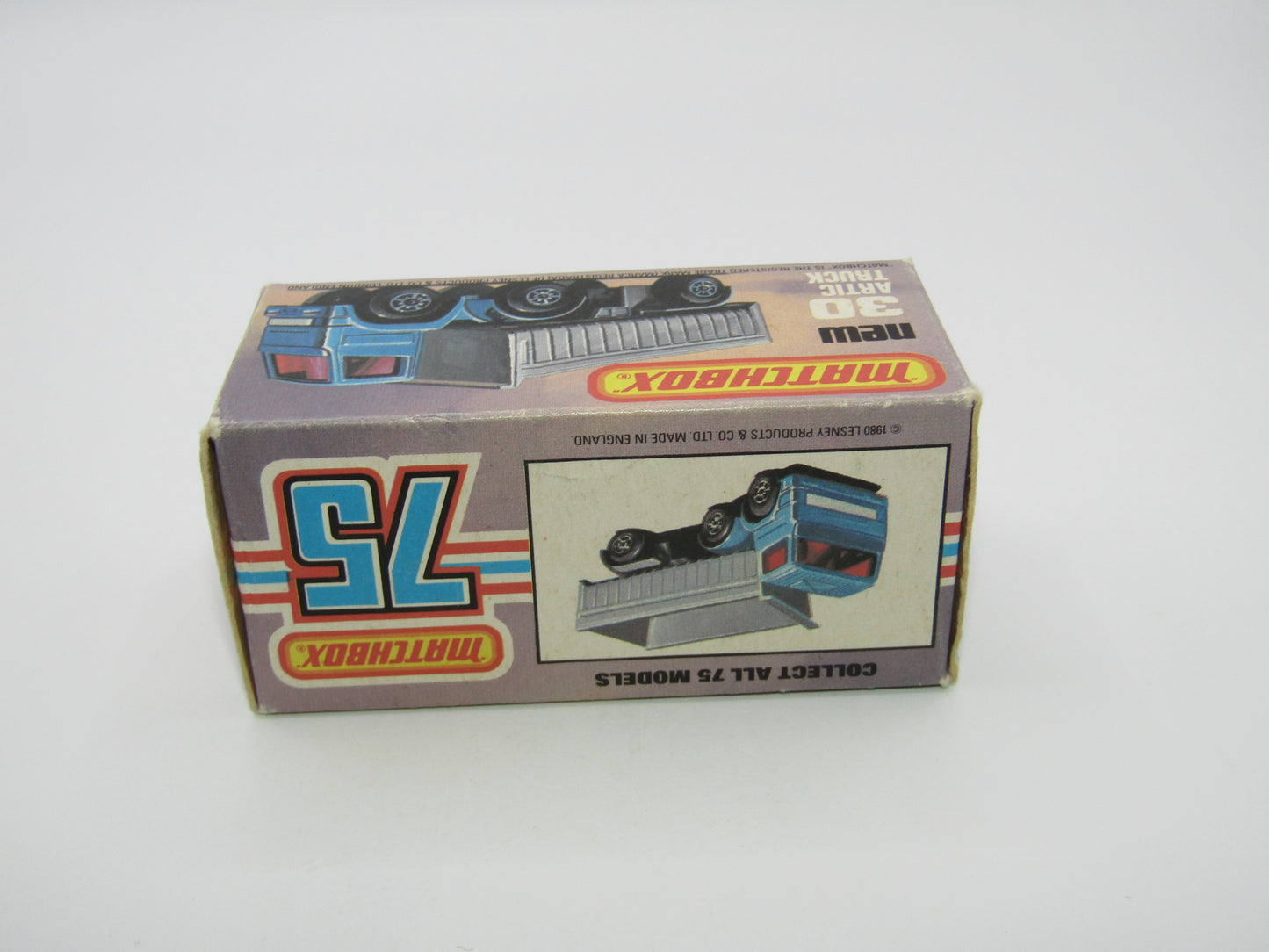Matchbox Superfast No 30D Articulated Truck PAULS Lemon Yellow Grille