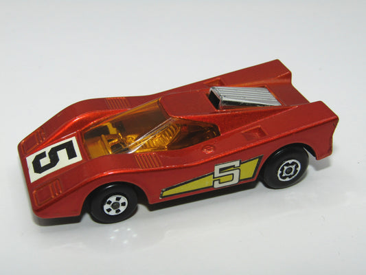 Matchbox Superfast 7B Hairy Hustler 5 Side Stripe Label