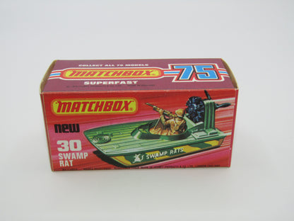 Matchbox Superfast No 30C Swamp Rat PINKISH TAN Base