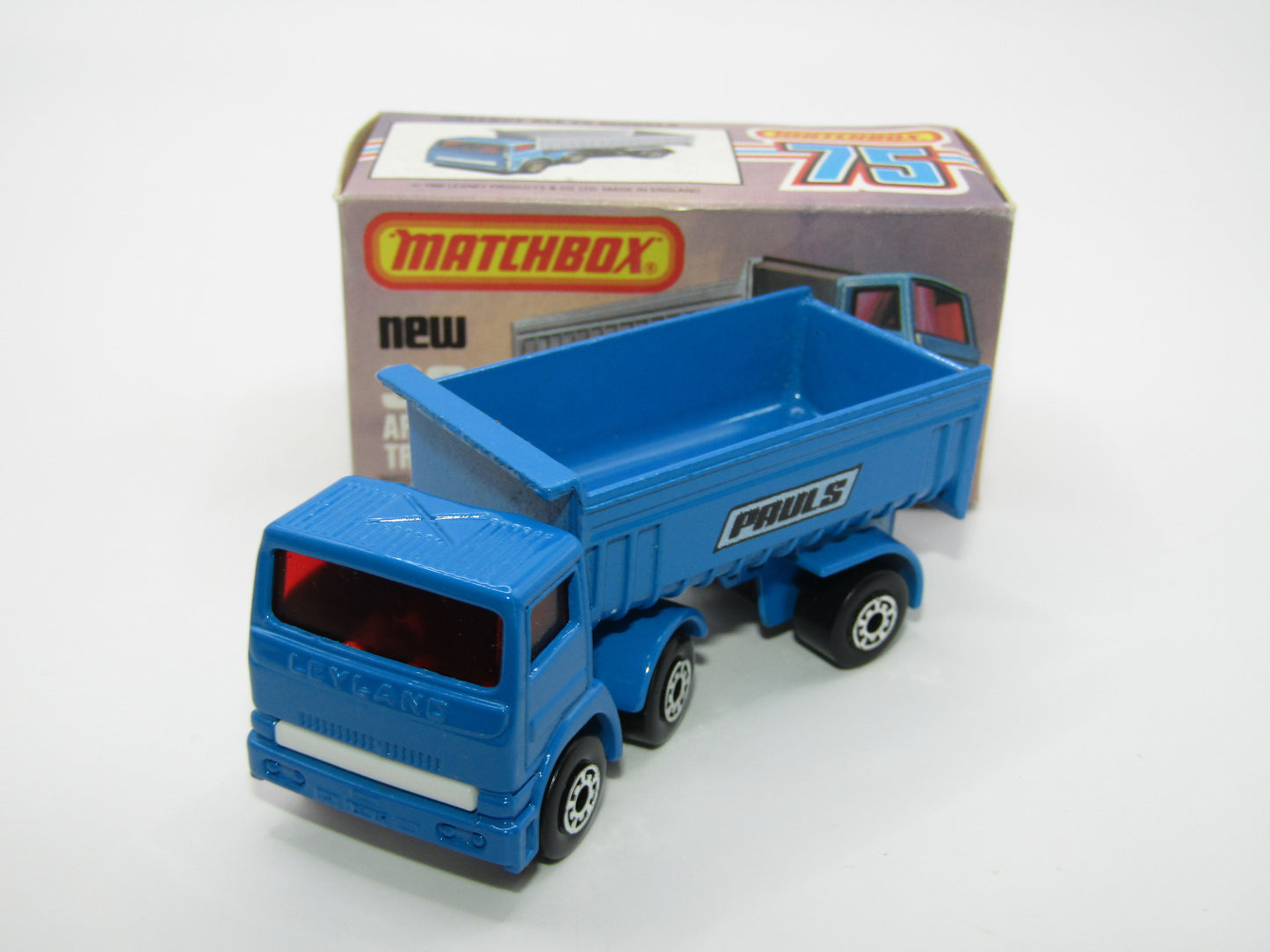 Matchbox Superfast No 30D Articulated Truck PAULS White Grille