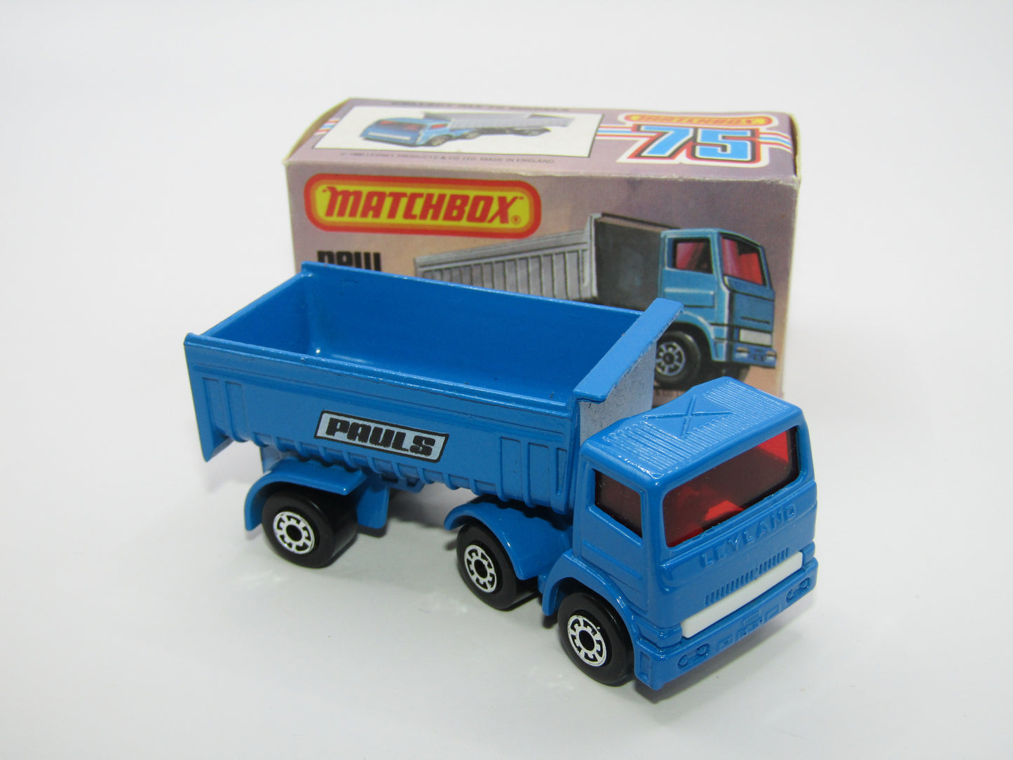 Matchbox Superfast No 30D Articulated Truck PAULS White Grille