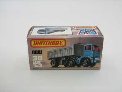 Matchbox Superfast No 30D Articulated Truck PAULS White Grille