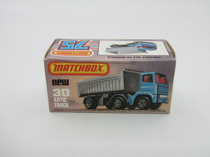 Matchbox Superfast No 30D Articulated Truck PAULS White Grille