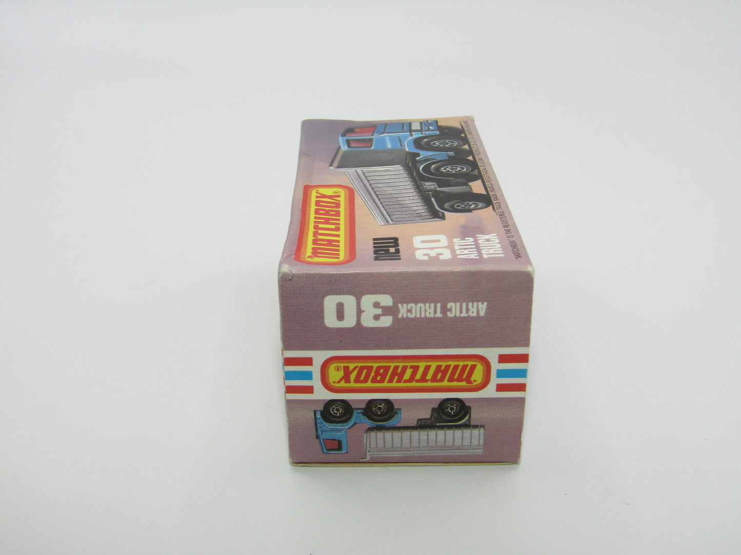 Matchbox Superfast No 30D Articulated Truck PAULS White Grille