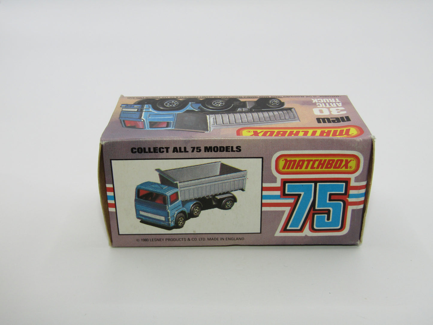 Matchbox Superfast No 30D Articulated Truck PAULS White Grille