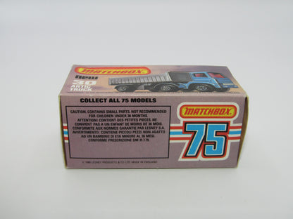 Matchbox Superfast No 30D Articulated Truck PAULS White Grille