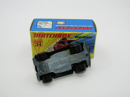 Matchbox Superfast No RN VI Lady Bug Black Lady Bug Tampo