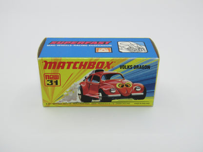 Matchbox Superfast No RN VI Lady Bug Black Lady Bug Tampo