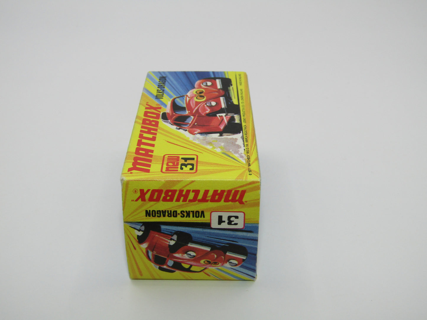 Matchbox Superfast No RN VI Lady Bug Black Lady Bug Tampo