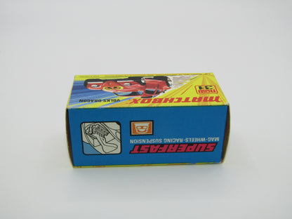 Matchbox Superfast No RN VI Lady Bug Black Lady Bug Tampo
