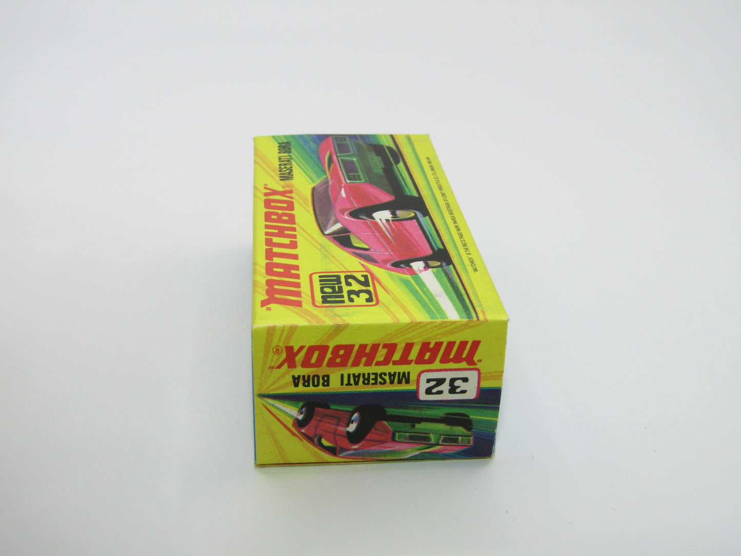 Matchbox Superfast No 32B Maserati Bora UNPAINTED Base DARK MATT body