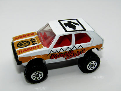 Matchbox Superfast 7D VW Golf Romping Rabbit Tampo Error