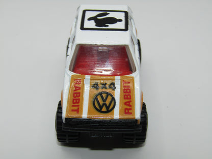 Matchbox Superfast 7D VW Golf Romping Rabbit Tampo Error