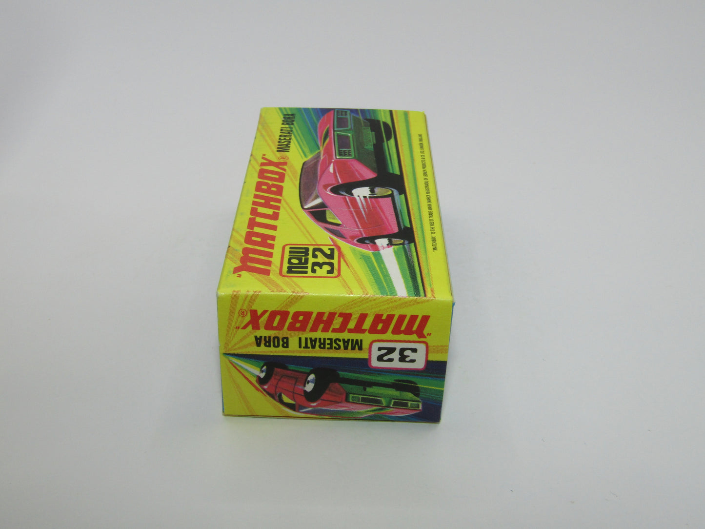 Matchbox Superfast No 32B Maserati Bora METALLIC GREEN base