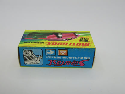 Matchbox Superfast No 32B Maserati Bora METALLIC GREEN base