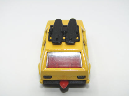 Matchbox Superfast 7C VW Golf Yellow CHARCOAL BROWN Base