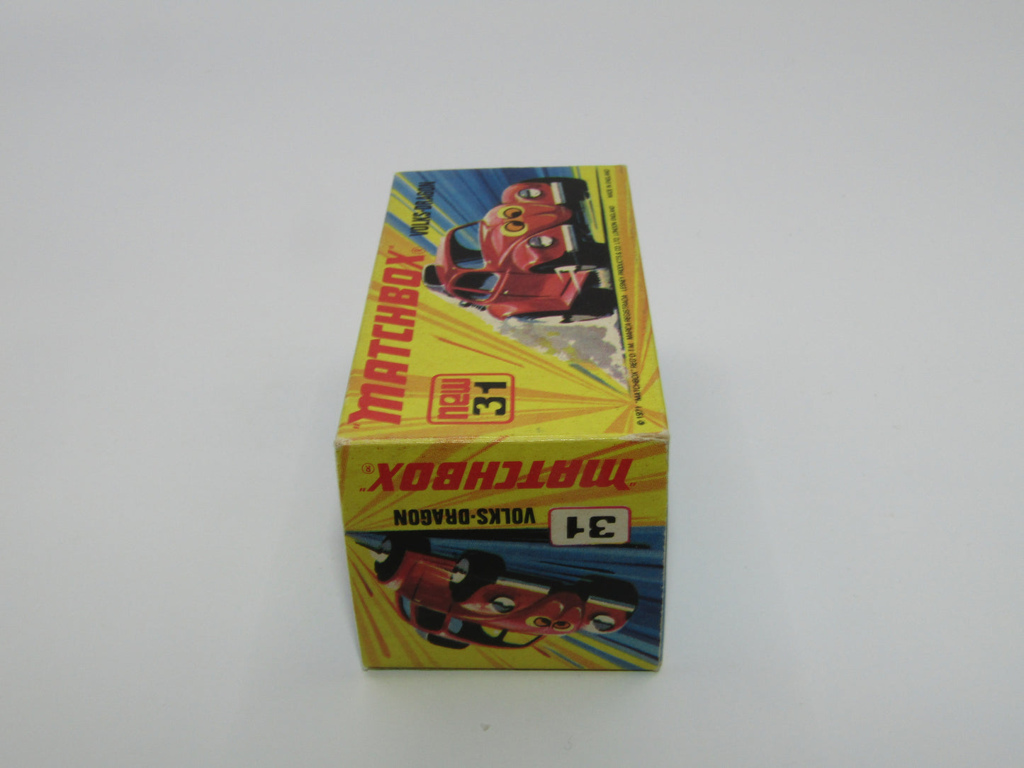 Matchbox Superfast 31B Volks-Dragon Dark Red, Dark Yellow Interior