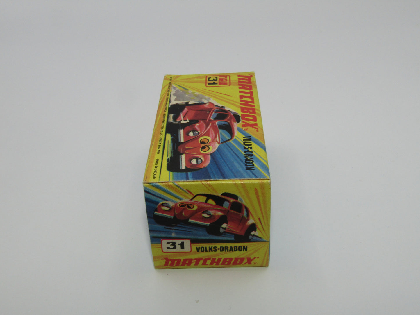 Matchbox Superfast 31B Volks-Dragon Dark Red, Dark Yellow Interior