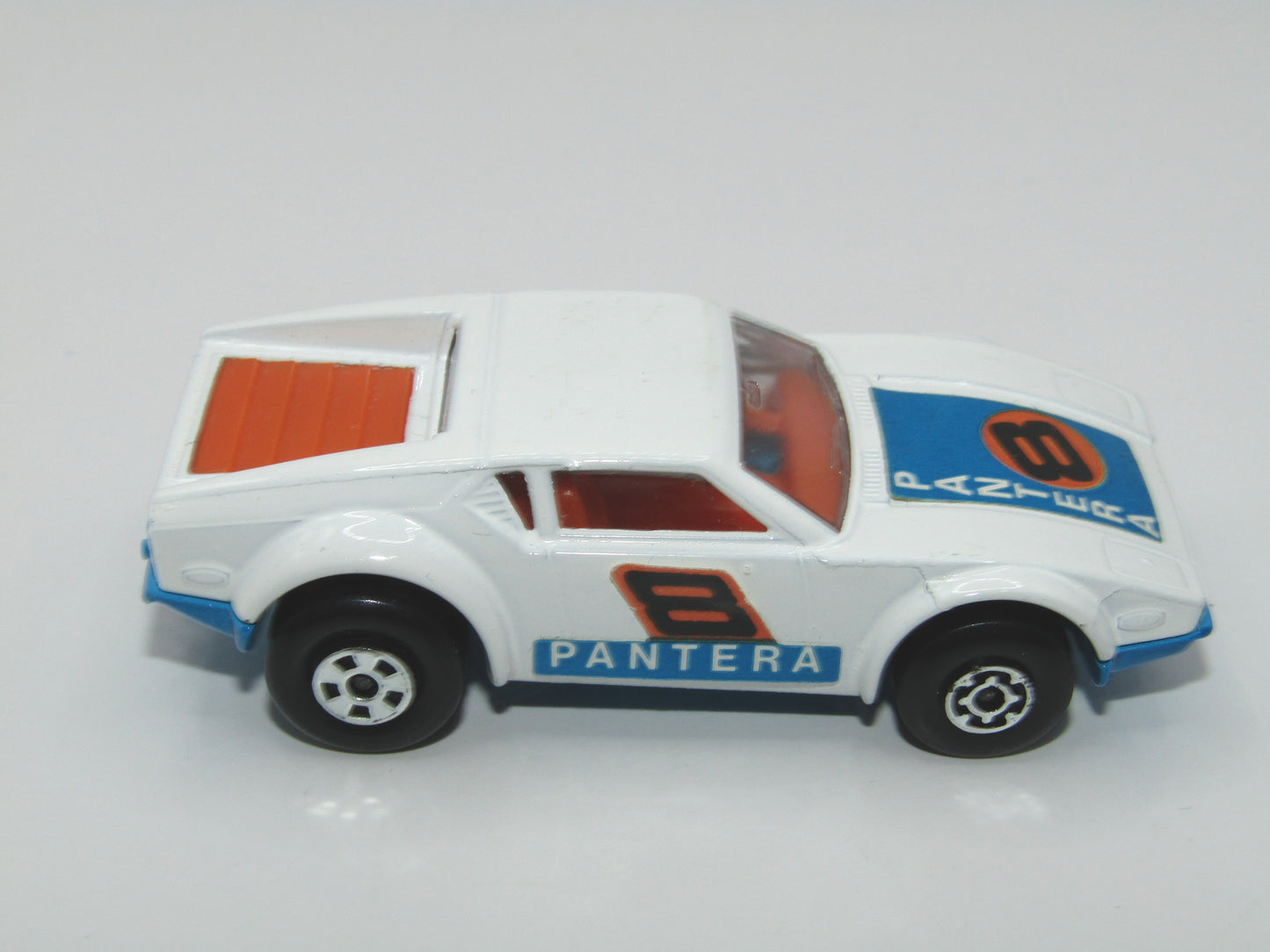 Matchbox Superfast 8C De Tomaso Pantera Bonnet & Side Labels