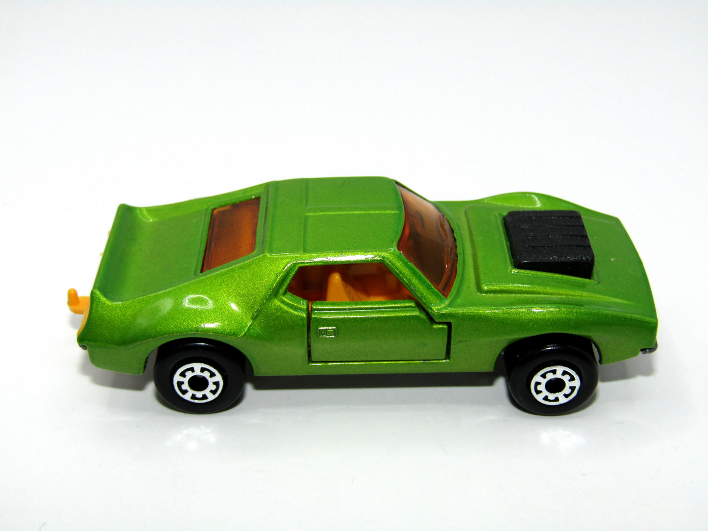 Matchbox Superfast 9B AMX Javelin Lime Green Wide 5 Arch front Wheels