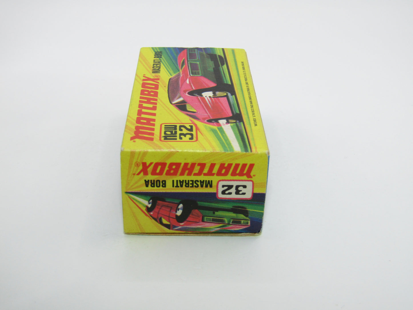 Matchbox Superfast No 32B Maserati Bora Magenta 5 ARCH Wheels No Labels