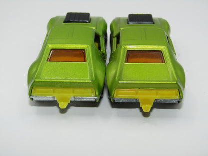 Matchbox Superfast 9B AMX Javelin Green 5 Spoke Lemon Interior