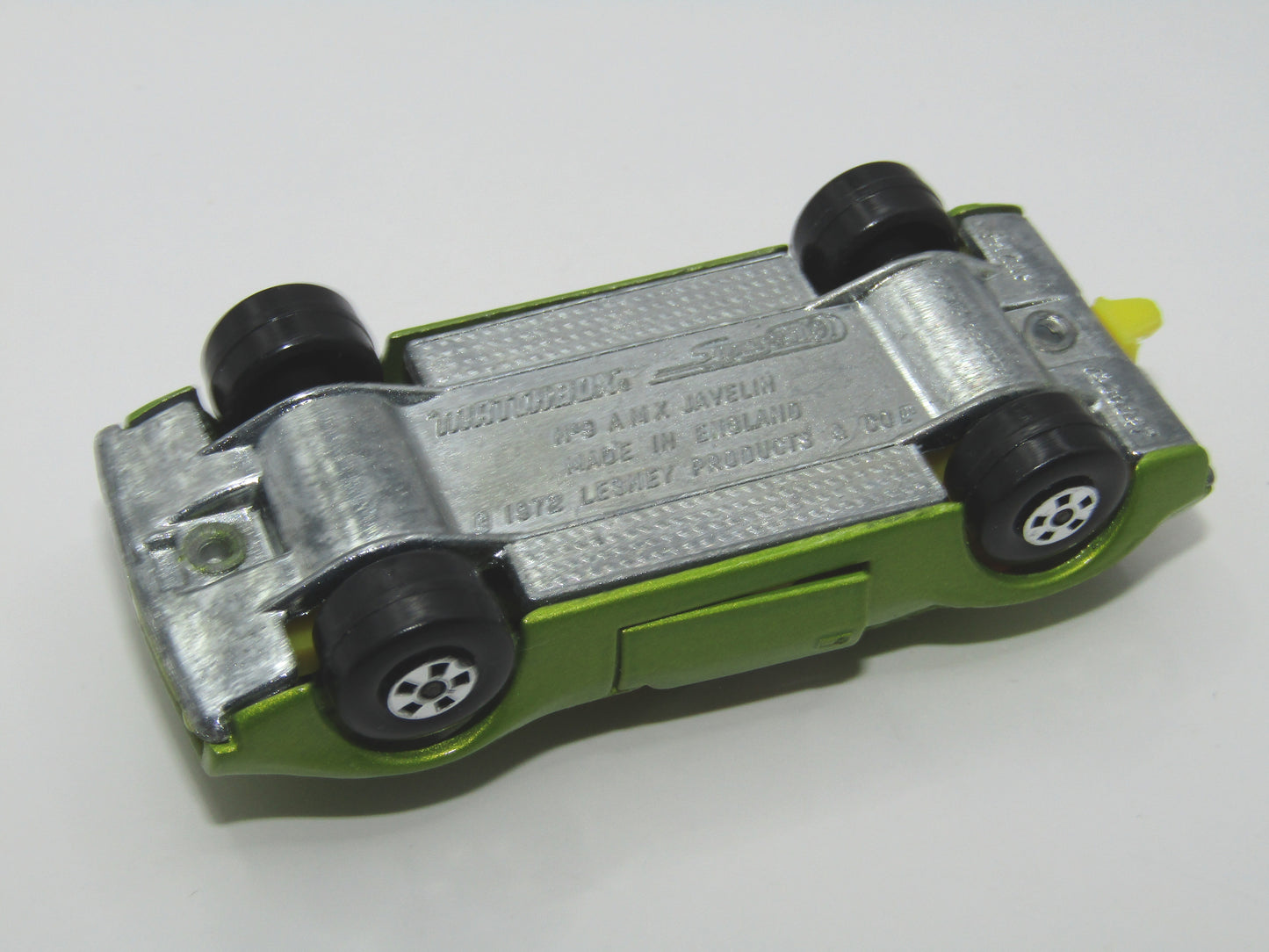 Matchbox Superfast 9B AMX Javelin Green 5 Spoke Lemon Interior