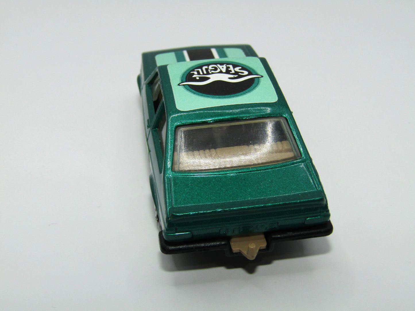 Matchbox Superfast 9C Ford Escort RS2000 SATIN BLACK BASE Metallic Green