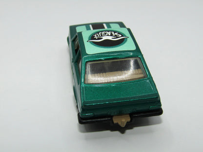 Matchbox Superfast 9C Ford Escort RS2000 SATIN BLACK BASE Metallic Green
