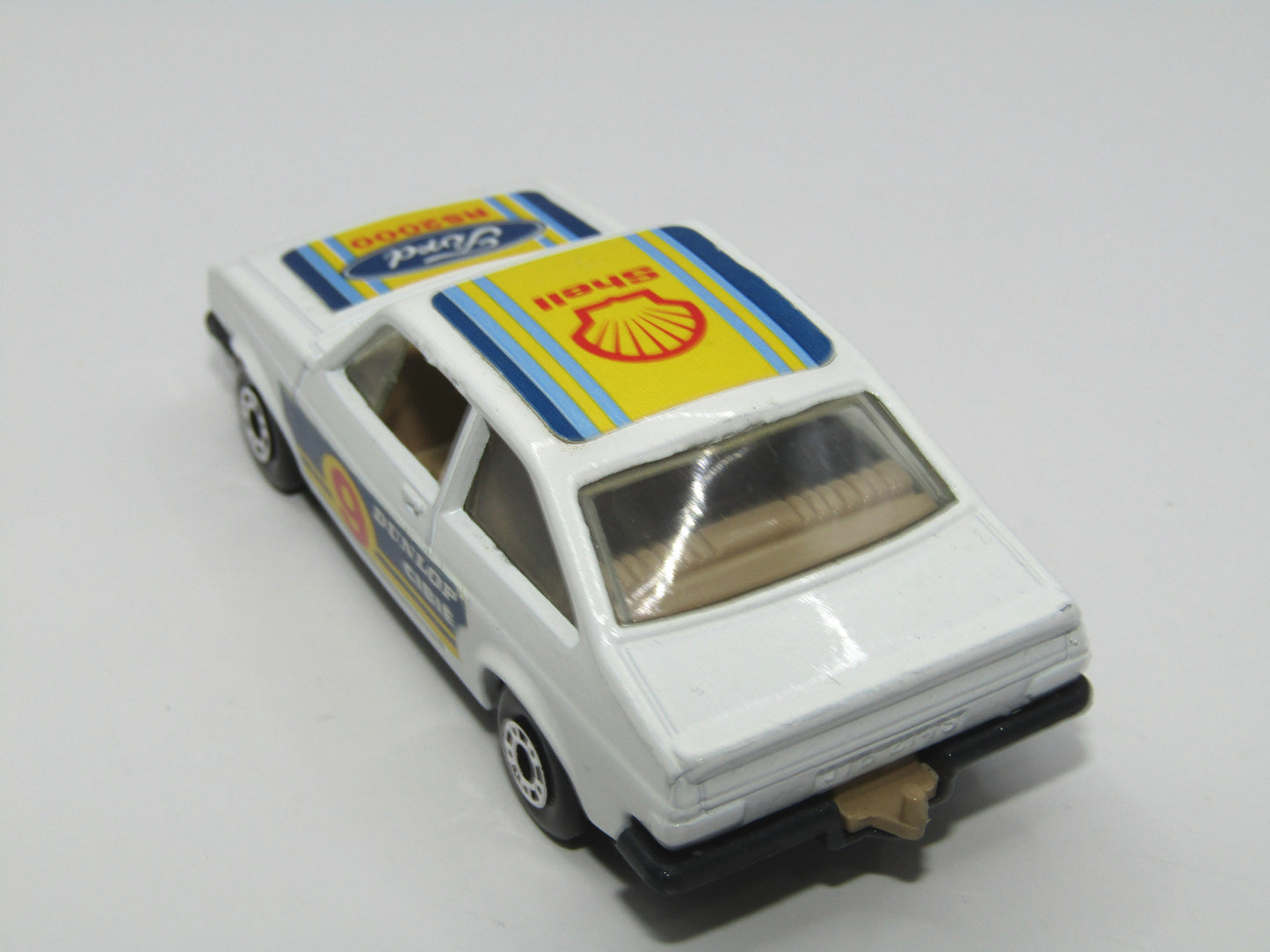 Matchbox Superfast 9C Ford Escort RS2000 BLUE-GREY Base Tan Interior