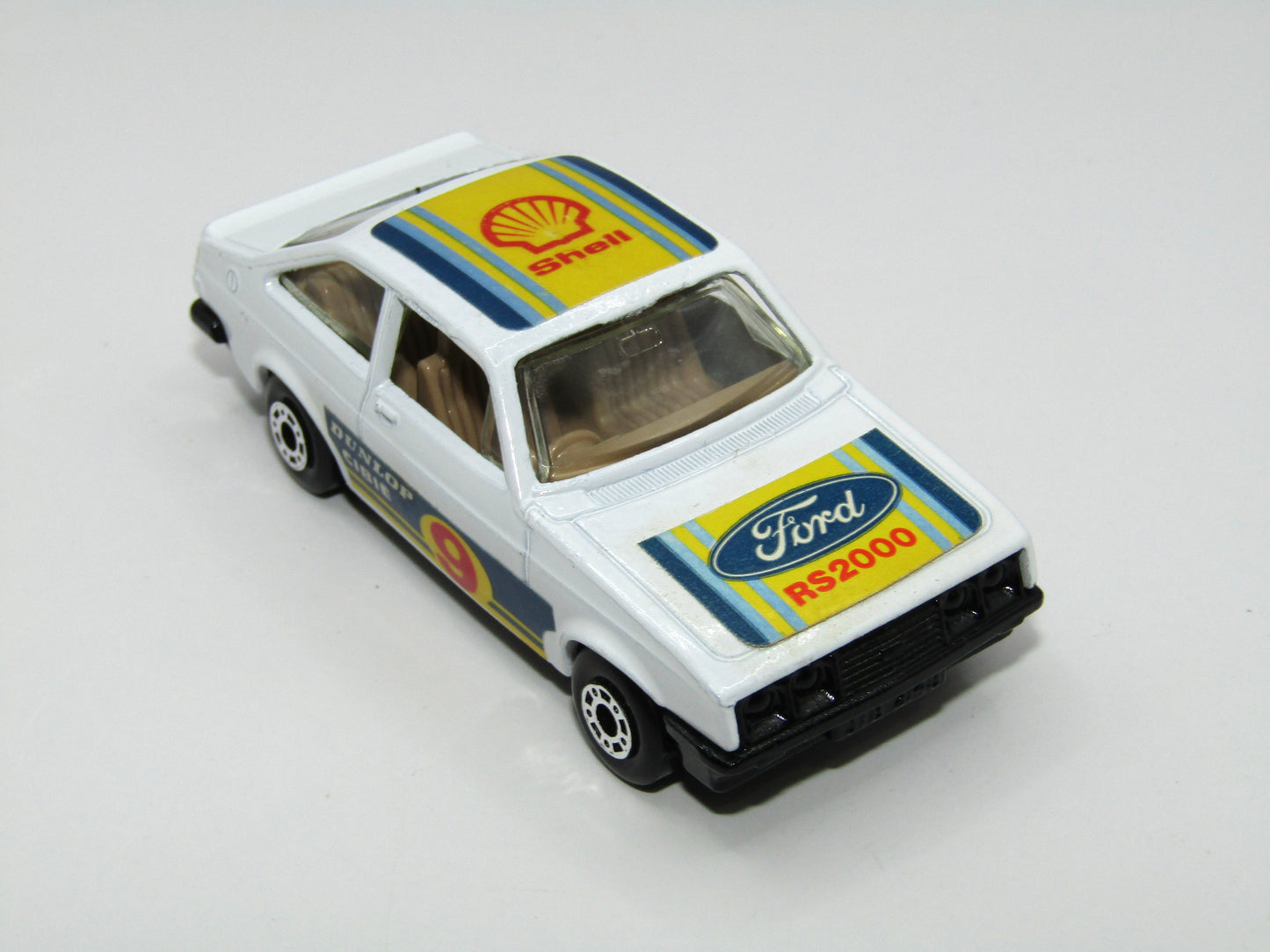 Matchbox Superfast 9C Ford Escort RS2000 Gloss Black Base