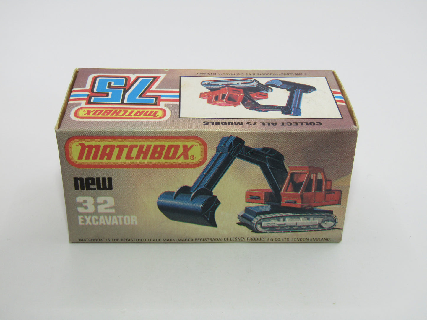Matchbox Superfast No 32D Atlas Excavator without ATLAS BLACK Platform