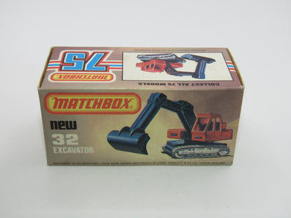 Matchbox Superfast No 32D Atlas Excavator without ATLAS BLACK Platform
