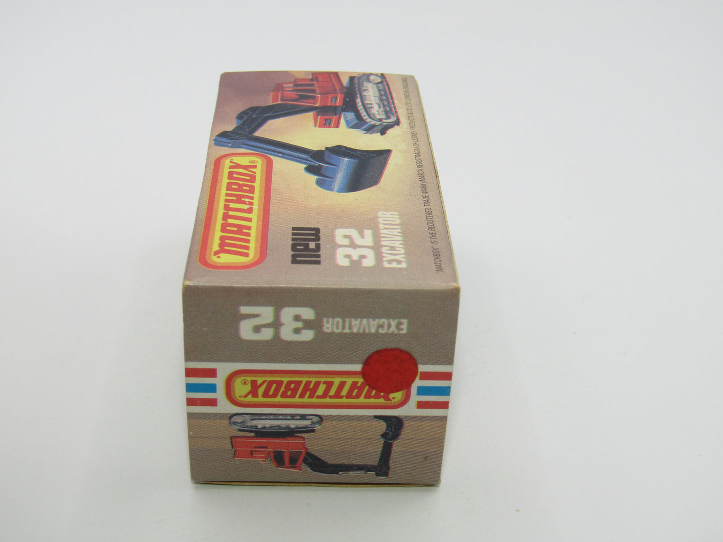 Matchbox Superfast No 32D Atlas Excavator without ATLAS BLACK Platform