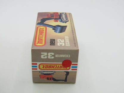 Matchbox Superfast No 32D Atlas Excavator without ATLAS BLACK Platform