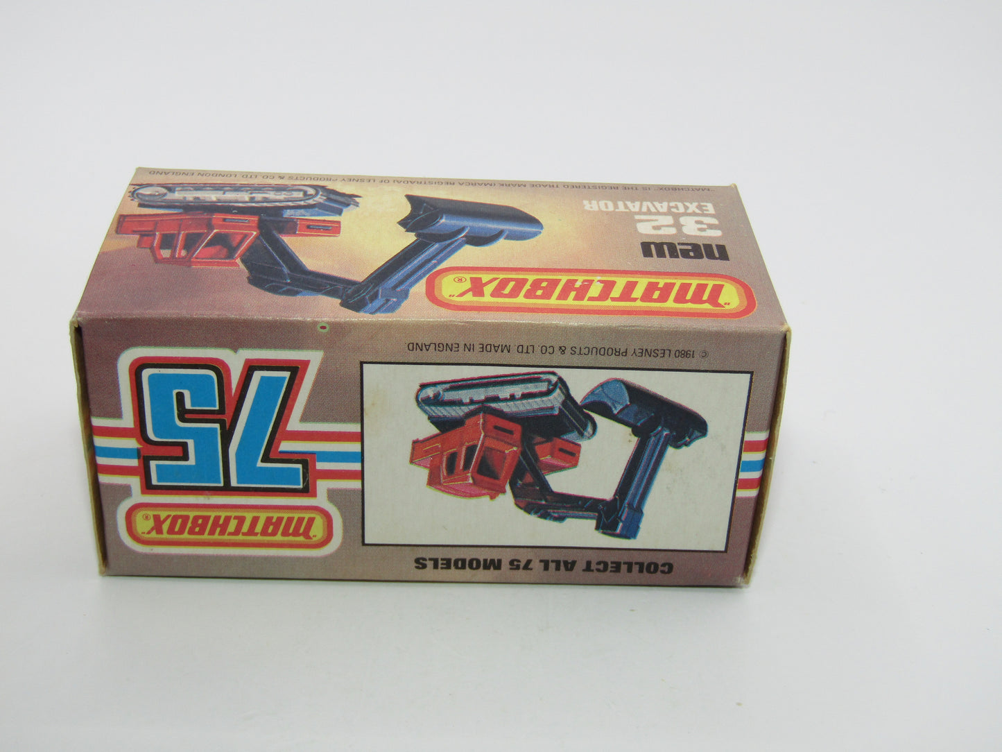 Matchbox Superfast No 32D Atlas Excavator without ATLAS BLACK Platform