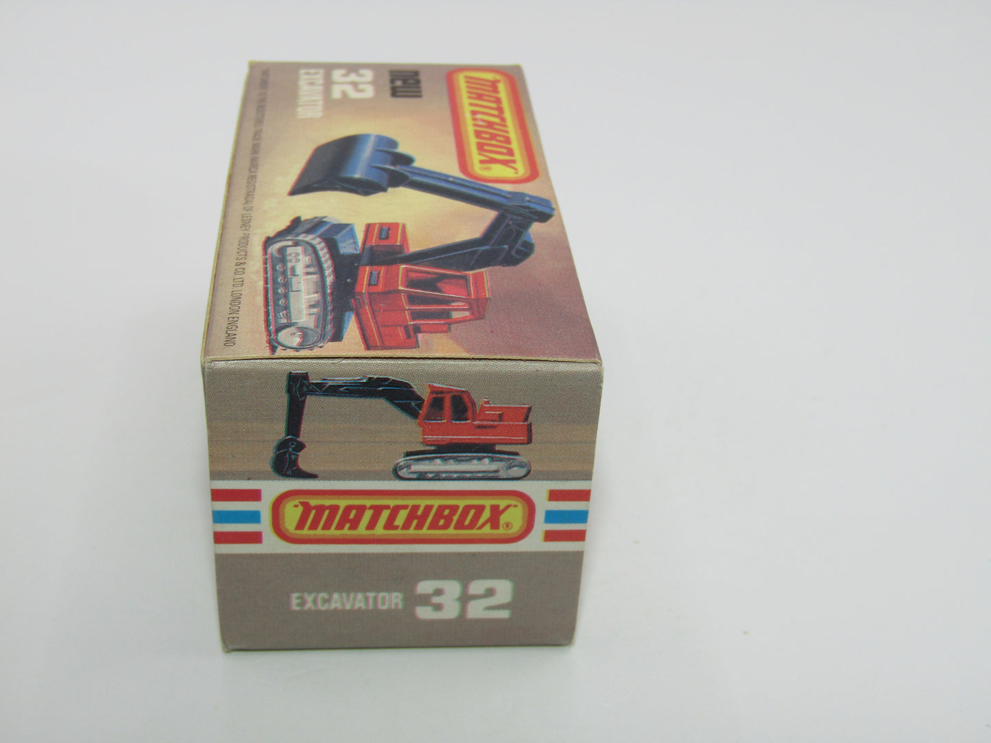 Matchbox Superfast No 32D Atlas Excavator without ATLAS BLACK Platform
