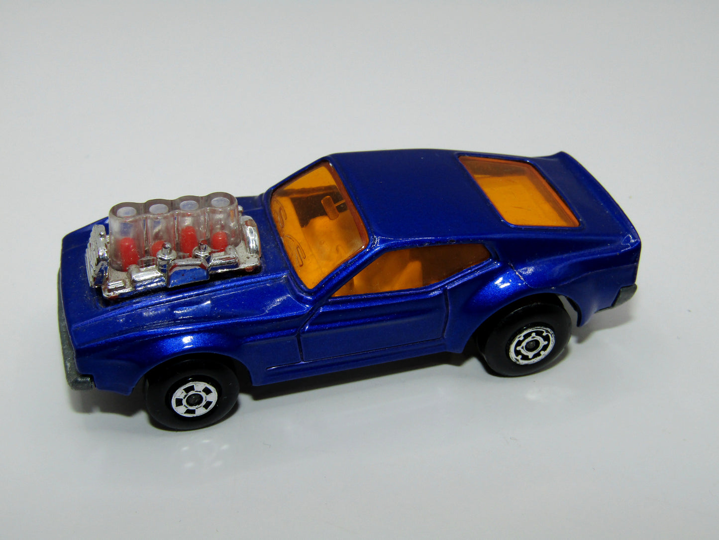 Matchbox Superfast 10B Piston Popper Dark Metallic Blue