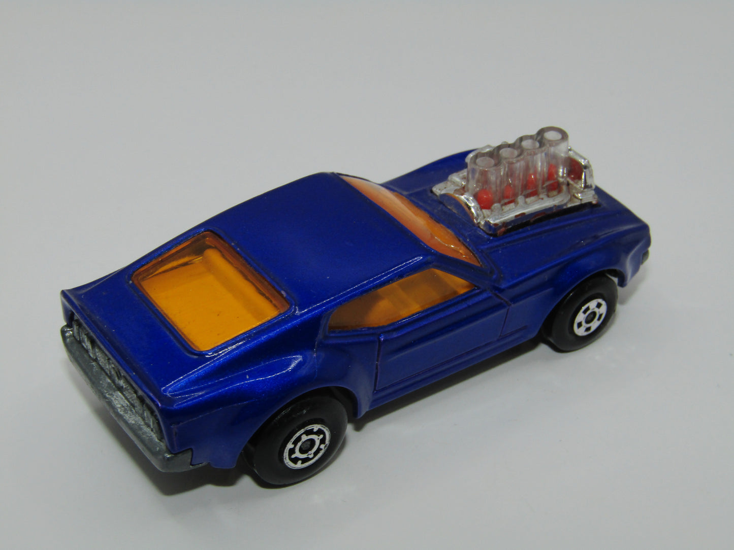 Matchbox Superfast 10B Piston Popper Dark Metallic Blue