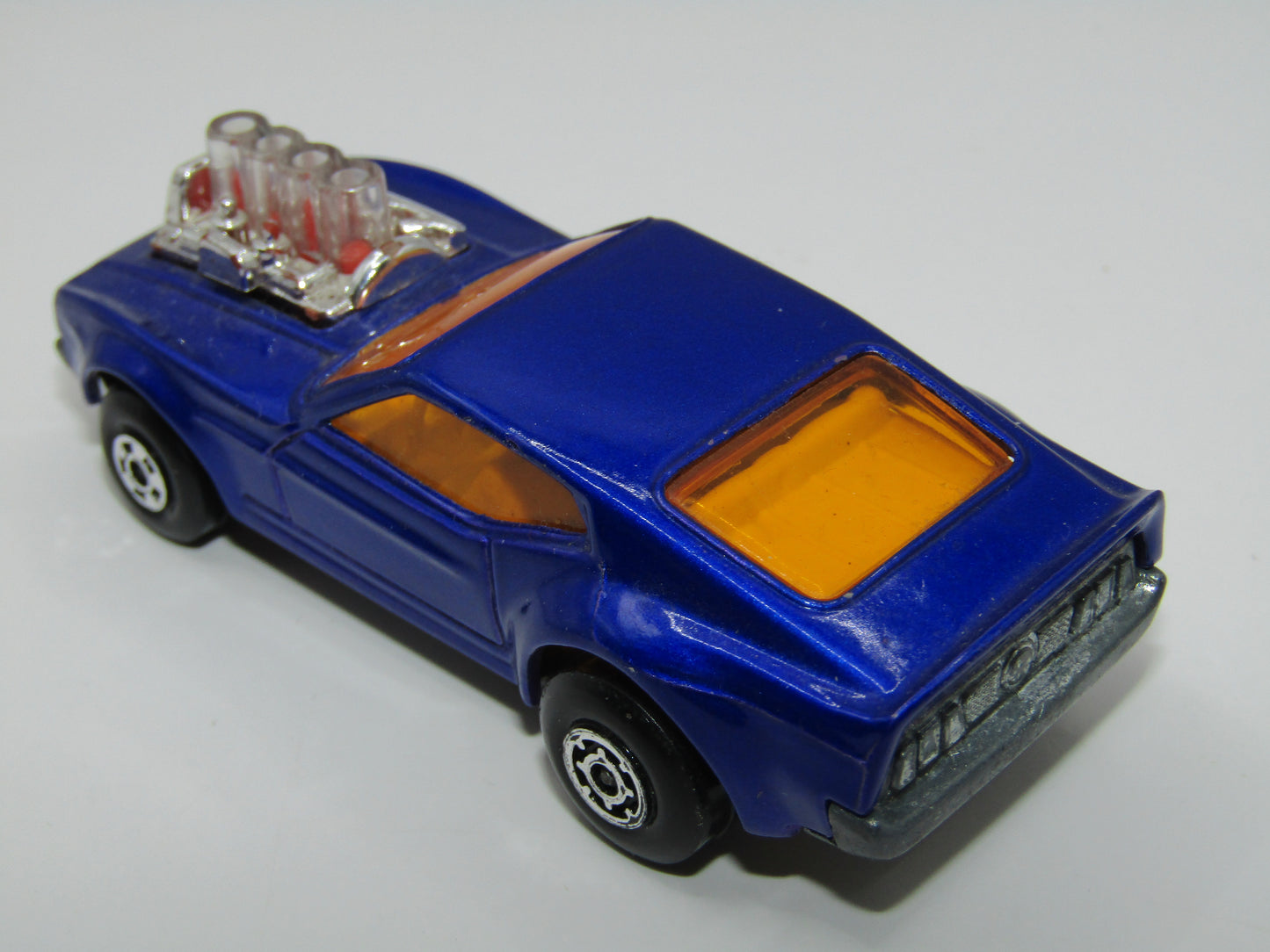Matchbox Superfast 10B Piston Popper Dark Metallic Blue