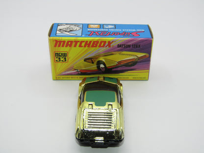 Matchbox Superfast RN Golden X - Datsun 126X Cast Gold