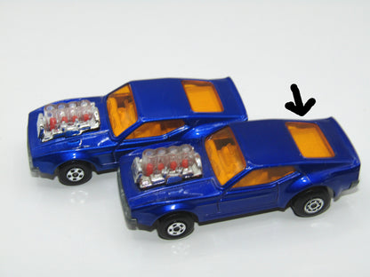 Matchbox Superfast 10B Piston Popper Dark Metallic Blue