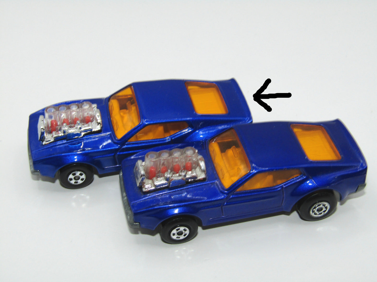 Matchbox Superfast 10B Piston Popper Light Metallic Blue