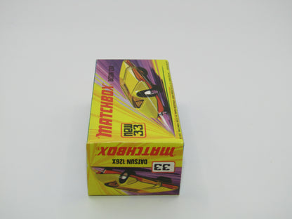 Matchbox Superfast RN Golden X - Datsun 126X Cast Gold