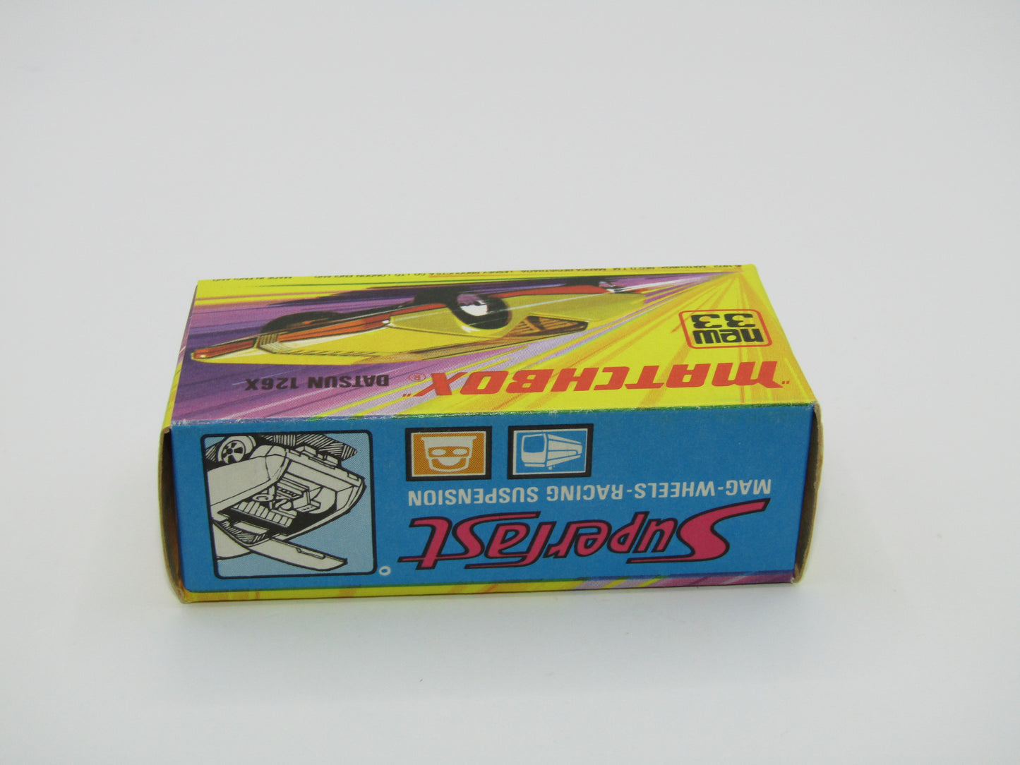 Matchbox Superfast RN Golden X - Datsun 126X Cast Gold