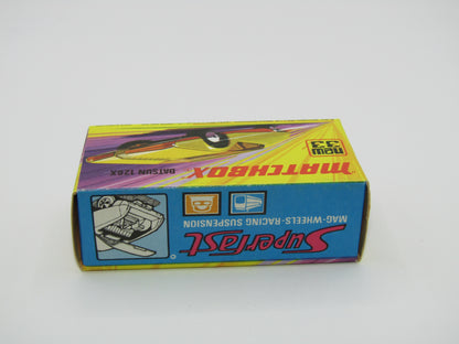 Matchbox Superfast RN Golden X - Datsun 126X Cast Gold