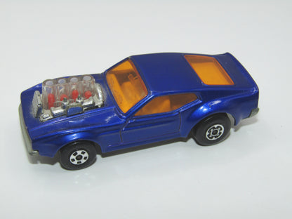 Matchbox Superfast 10B Piston Popper PURPLE Blue