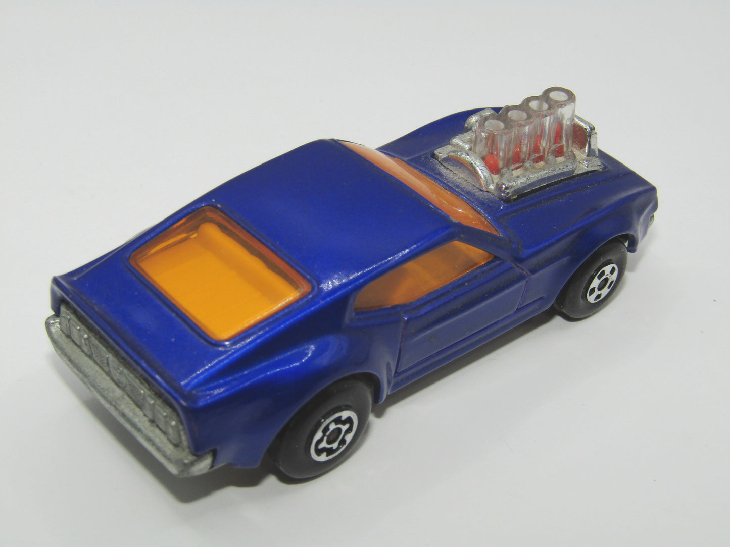 Matchbox Superfast 10B Piston Popper PURPLE Blue