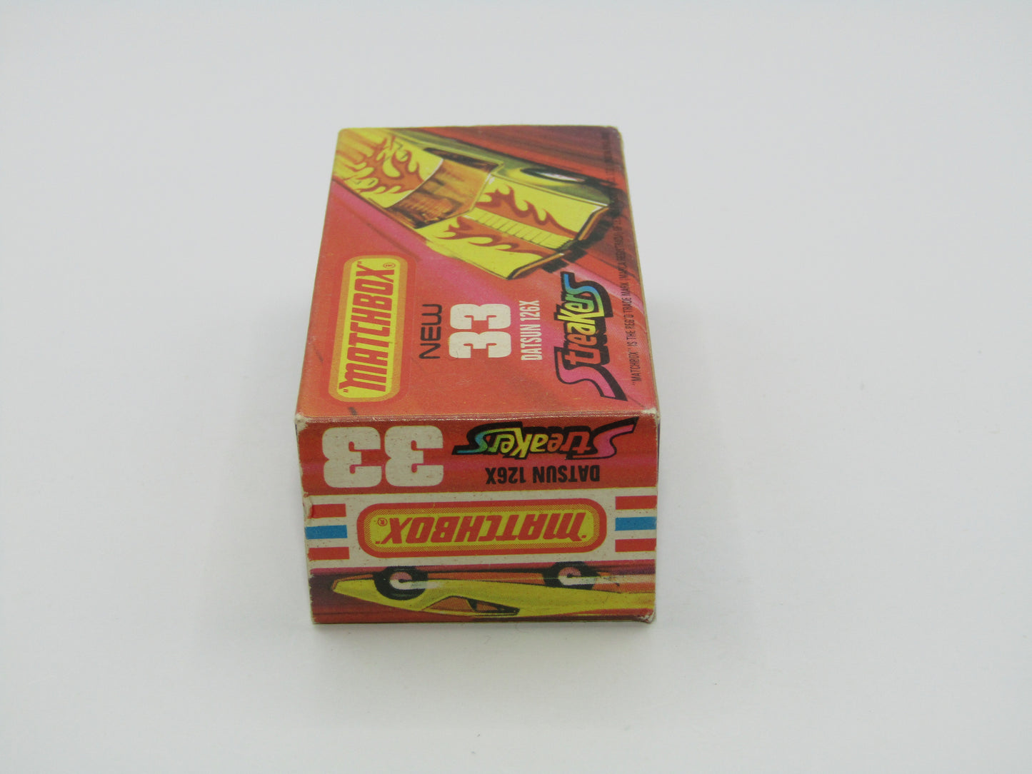Matchbox Superfast 33B Datsun 126X Streakers PEACHY ORANGE BASE