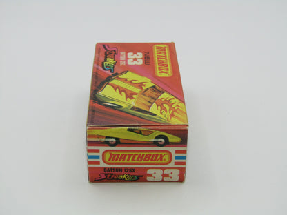 Matchbox Superfast 33B Datsun 126X Streakers PEACHY ORANGE BASE
